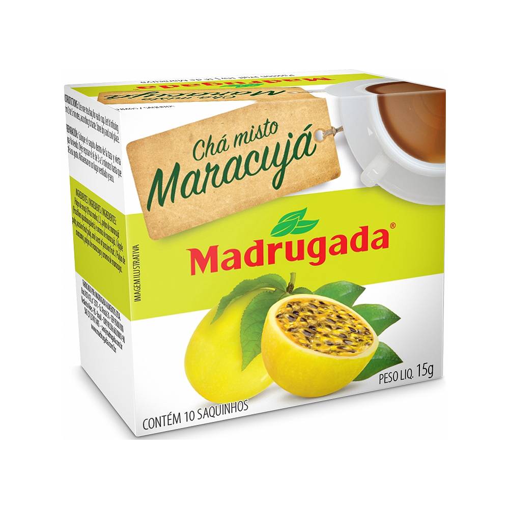 MADRUGADA CHA MARACUJA Boa Nova Distribuidora